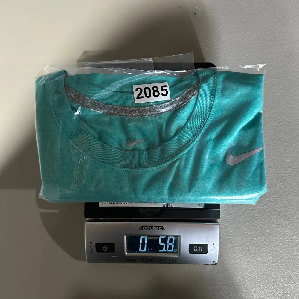 Nike T-Shirt Mens Medium Teal Dri-Fit Legend Training Top Short Sleeve